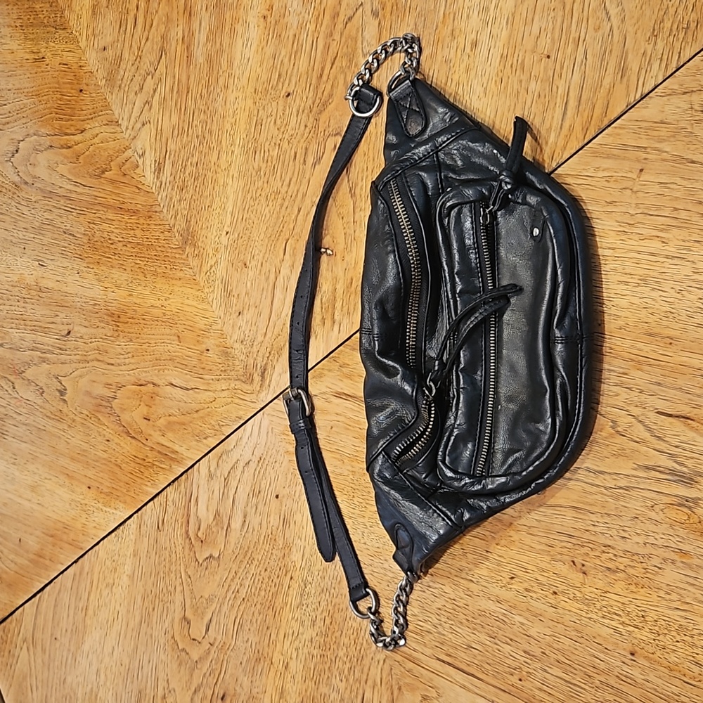 Free People Leather Cross Body bag